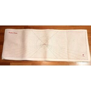 VTG June Tailor Perfect Press Padded Mat 20"x 60"Sewing Grid Tailoring